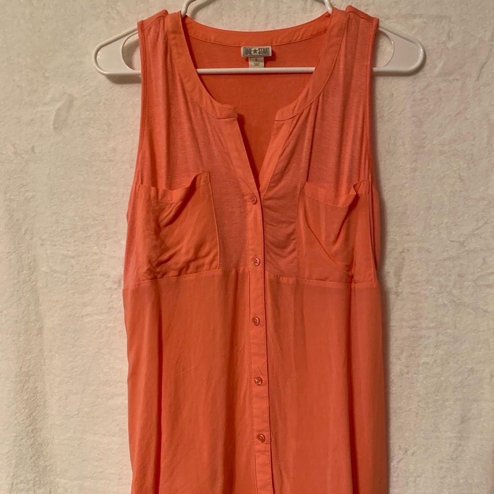 Peach tank top